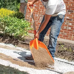 Leonard ABS Scoop Shovel With D Grip Handle -Garden Tools aps12 6