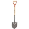 Leonard #0 Round Point Shovel With D-Grip Handle