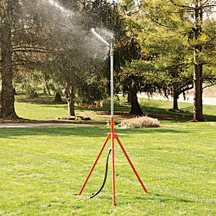 Leonard Tripod Tower Stand With 1/2in Impulse Sprinkler Head 2 Leonard Tripod Tower Stand With 1/2in Impulse Sprinkler Head - Image 2
