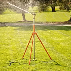 Leonard Tripod Tower With 3/4in Impulse Sprinkler Head -Garden Tools ats72 34 3