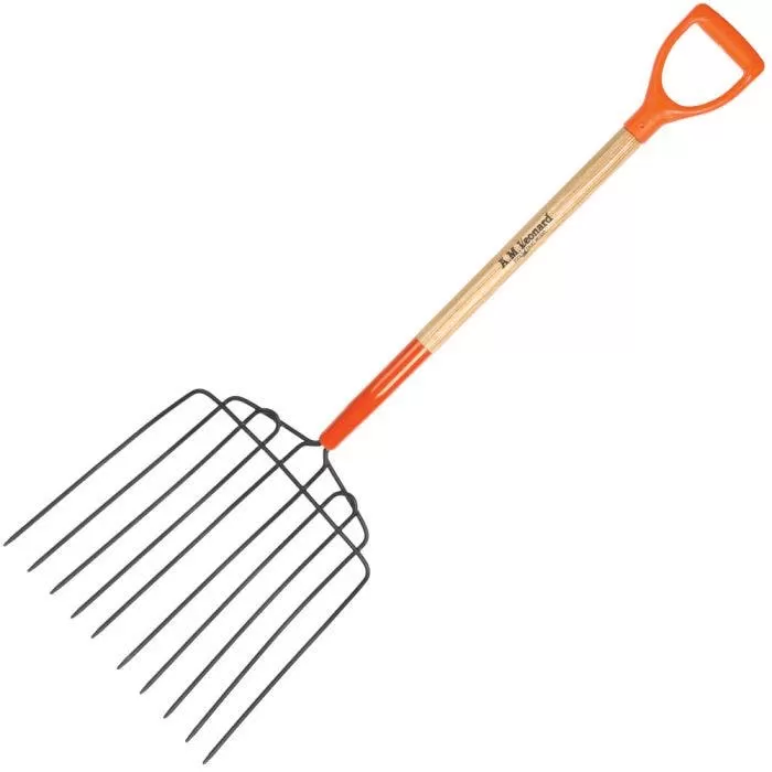Leonard 10-Tine Ensilage Fork With Poly D-Grip 2 Leonard 10-Tine Ensilage Fork With Poly D-Grip - Image 2