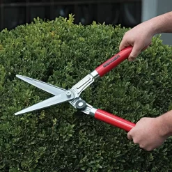 Berger Compact Precision Topiary Shear With Wooden Handles -Garden Tools b2510 live