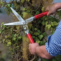 Berger Compact Precision Topiary Shear With Wooden Handles -Garden Tools b2510 live2