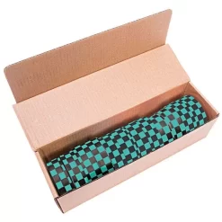 Green And Black Checkerboard Tagging Tape, Box Of 12 Rolls