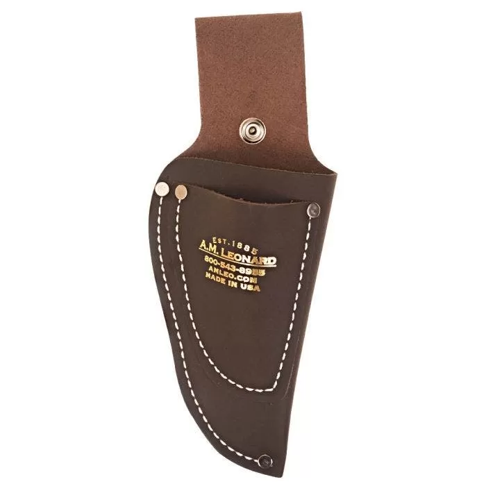 Leonard Pruner & Knife Case Leather 8in With Snap 6 Leonard Pruner & Knife Case Leather 8in With Snap - Image 6
