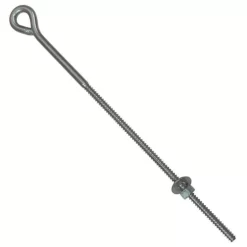 Hot-Dip 1/2-Inch Galvanized Eyebolts And Washers Bulk Pack, 8-Inch Bolt Length