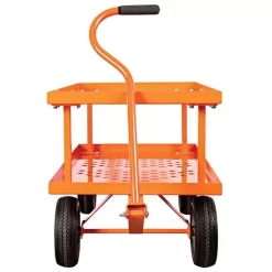 Leonard 2-Foot By 5-Foot Pull-Style Nursery Cart With 18-Inch Shelf 5 Leonard 2-Foot By 5-Foot Pull-Style Nursery Cart With 18-Inch Shelf -Garden Tools f2460hwg 2