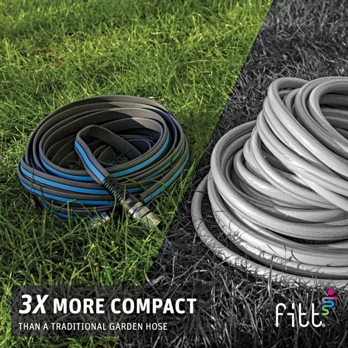FITT Force™ Pro Commercial-Grade Lay Flat Hose, 3/4-Inch Diameter, 100-Foot Length 2 FITT Force™ Pro Commercial-Grade Lay Flat Hose, 3/4-Inch Diameter, 100-Foot Length - Image 2