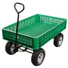 Leonard Green Utility Wagon, Flat Free Tires, 30in X 46in X 7.5in Tray