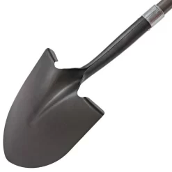 Leonard Contractor-Grade Shovel, Round Point With Fiberglass Handle -Garden Tools frp260 3