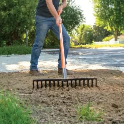 Leonard Forged Straight Rake With Tuff-Strong Handle -Garden Tools fs16 4