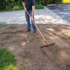 Leonard Forged Straight Rake With Tuff-Strong Handle -Garden Tools fs16 8