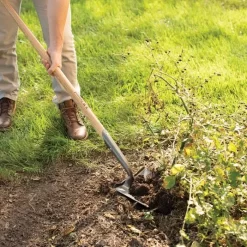Leonard Forged Round Point Shovel With 48in Ash Handle -Garden Tools fw4 2