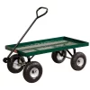 Metal Deck Wagon, Flat Free Tires, 24 In X 48 In