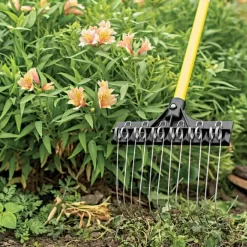 Groundskeeper 2 Shrub Rake 9in Wide -Garden Tools gk2 09 3