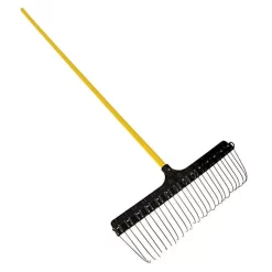 Groundskeeper II Rake, 21-Inch Wide