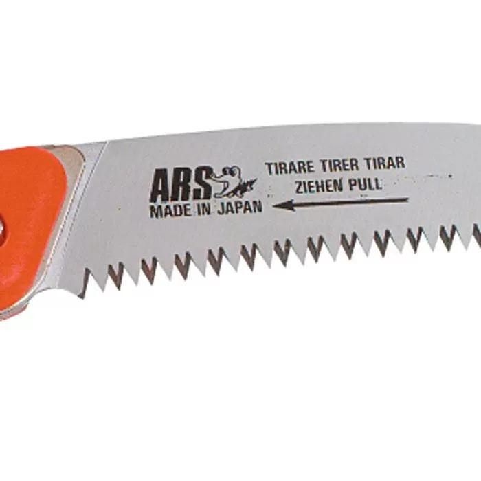 ARS Folding Pruning Saw, 7-inch Curved Blade 2 ARS Folding Pruning Saw, 7-inch Curved Blade - Image 2