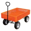 Leonard Orange Utility Wagon, 30in X 46in X 7.5in Tray