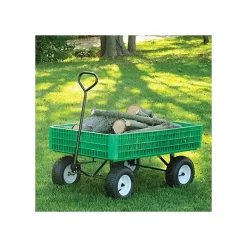 Leonard Green Utility Wagon, 30in X 46in X 7.5in Tray -Garden Tools gw45g 4
