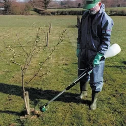 Herbaflex Handheld Controlled Droplet Sprayer Battery Powered 4in To 20in Spray Swath