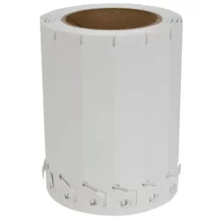 Slant And Lock Label, 3"x1", White, Roll Of 1,000