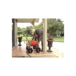 Leonard 4-Wheel Hose Reel Wagon With Pneumatic Tires -Garden Tools hqdefault 10 2