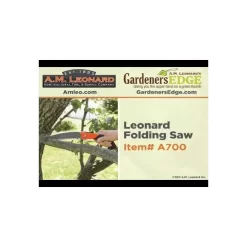 Tri-Edge Folding Pruning Saw By A.M. Leonard, 7in Curved Replaceable Blade, Lifetime Warranty 11 Tri-Edge Folding Pruning Saw By A.M. Leonard, 7in Curved Replaceable Blade, Lifetime Warranty -Garden Tools hqdefault 14 1