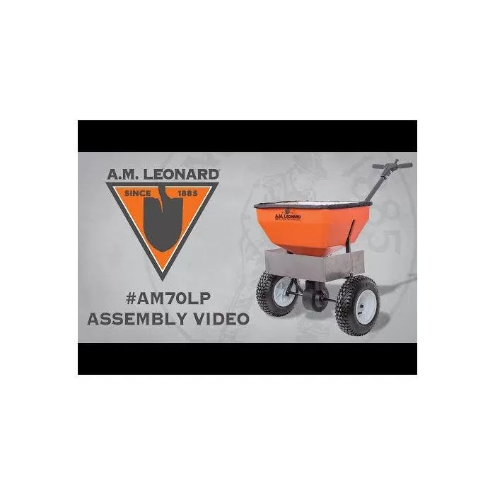 Leonard 70-Pound Broadcast Spreader With Deflector 5 Leonard 70-Pound Broadcast Spreader With Deflector - Image 5