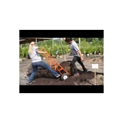 Leonard Ball Carts With Curved Lift, Flat Free Tires -Garden Tools hqdefault 7 2