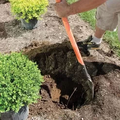 Leonard Caprock Irrigation Shovel With 48-Inch Tuff-Flex™ Composite Handle -Garden Tools is2c 4 1