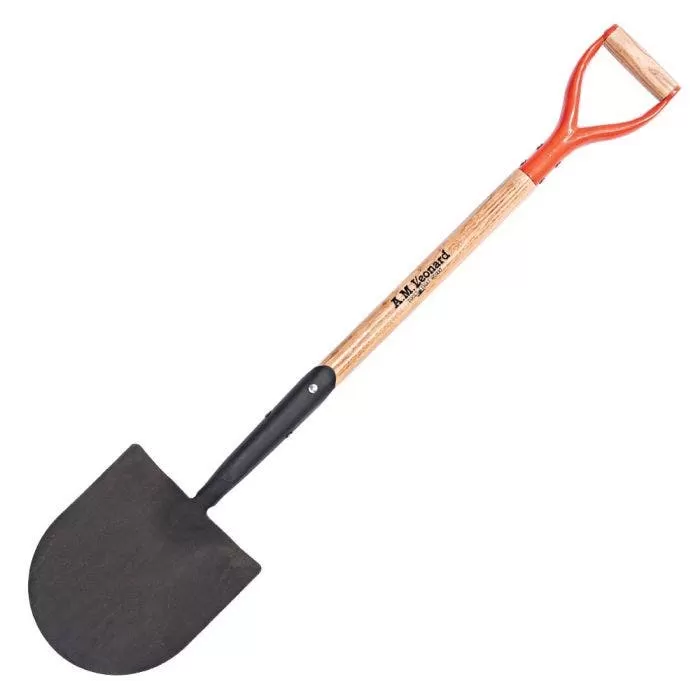Leonard Caprock Irrigation Shovel With 30 Inch D Grip Handle 1 Leonard Caprock Irrigation Shovel With 30 Inch D Grip Handle