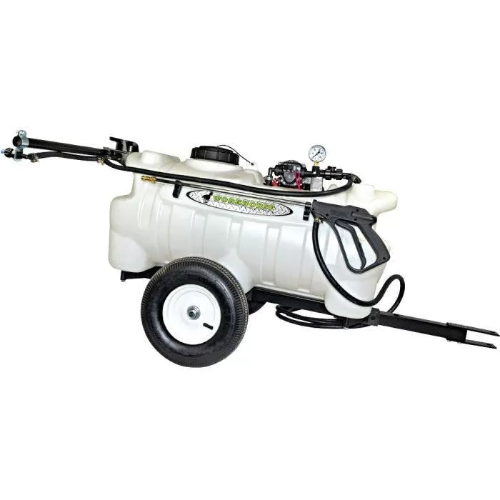 Workhorse 2-Wheeled Tow-Behind Sprayer, 25 Gallons 1 Workhorse 2-Wheeled Tow-Behind Sprayer, 25 Gallons