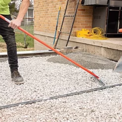 Leonard All-Steel Straight Rake With 24-Inch Head -Garden Tools mr24 6