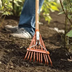 Leonard Narrow Shrub Rake, 54in Handle -Garden Tools msr 208 2