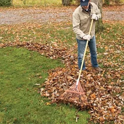 Steel 24 Tine Spring Rake By A.M. Leonard, Lifetime Warranty -Garden Tools msr 224u 3