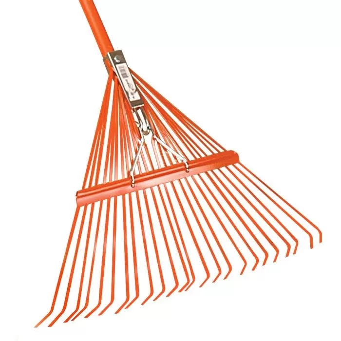 Leonard Spring Rake, 24-Tine Head With Composite Handle 2 Leonard Spring Rake, 24-Tine Head With Composite Handle - Image 2