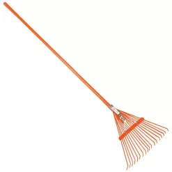 Leonard Spring Rake, 18-Tine Head With Fiberglass Handle