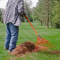 Leonard Spring Rake, 24-Tine Head With Fiberglass Handle -Garden Tools msrf 224 3