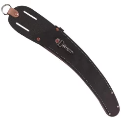 Saw Sheath Rubberized With Attachment Ring And Belt Slot Fits Most 13in Curved Blade Saws