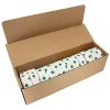 White With Green Polka Dots Tagging Tape, Box Of 12 Rolls