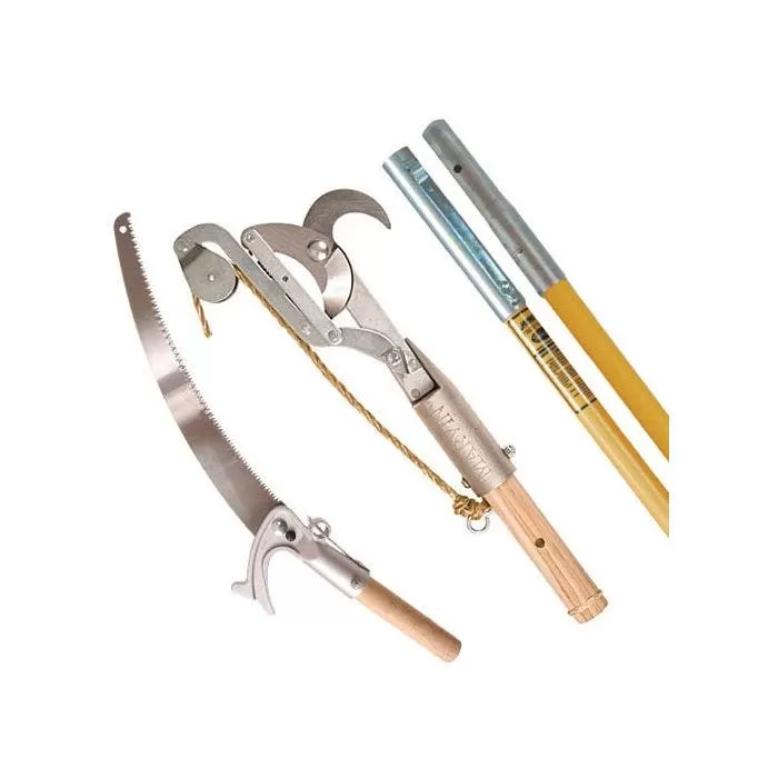 Marvin BULL Pruner Kit Of Pruner/Saw/Yellow Fiberglass Poles 1 Marvin BULL Pruner Kit Of Pruner/Saw/Yellow Fiberglass Poles