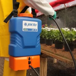 Jacto 2 Gallon Battery Powered Shoulder Carry Sprayer -Garden Tools pjb 8c 2