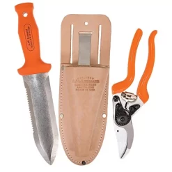 LEONARD 1235 PRUNER 4750 SOIL KNIFE SPK8 SHEATH COMBO