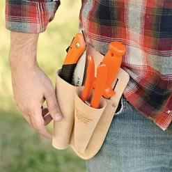 Leonard Deluxe Soil Knife, Pruner, Saw, And Sheath Combo -Garden Tools pkscom 3 1