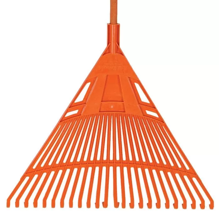 Leonard Poly Lawn Rake With Composite Handle, 24-Inch Head 2 Leonard Poly Lawn Rake With Composite Handle, 24-Inch Head - Image 2