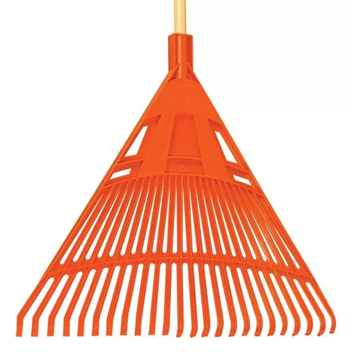 Leonard Poly Lawn Rake With American Ash Handle, 24-Inch Head 2 Leonard Poly Lawn Rake With American Ash Handle, 24-Inch Head - Image 2