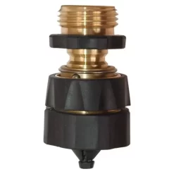 Orbit Quick Connect Brass Hose Connector Set With Auto Shut Off