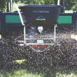 Spreader 120lb 12V Electric Spyker With Stainless Steel Frame -Garden Tools s80120 live2 1