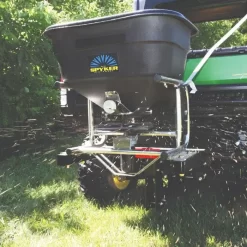 Spreader 120lb 12V Electric Spyker With Stainless Steel Frame -Garden Tools s80120 live 1