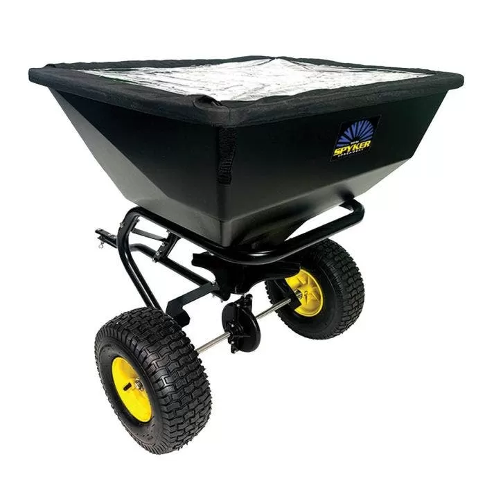 Spyker 200 Lb Tow Behind Pro Spreader 1 Spyker 200 Lb Tow Behind Pro Spreader